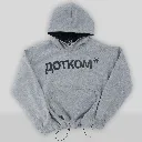 dotkom HOODIE GRAY FRONT flatlay.webp